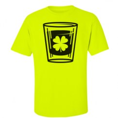 Unisex Ultra Cotton Safety Neon Crewneck Tee