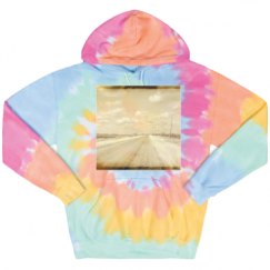 Unisex Tie-Dye Fleece Hoodie