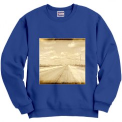 Unisex Film and Foil Crewneck Sweatshirt
