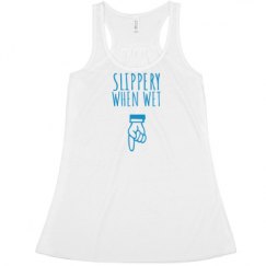 Ladies Flowy Racerback Tank