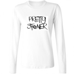 Ladies Relaxed Fit Basic Long Sleeve Tee