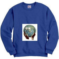 Unisex Film and Foil Crewneck Sweatshirt