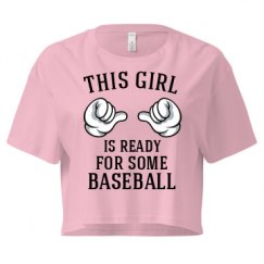 Ladies Festival Cali Crop Top Tee