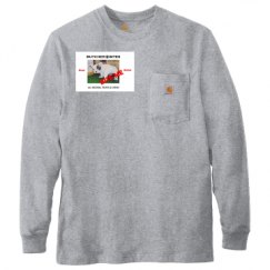 Unisex Carhartt Pocket Long Sleeve Tee