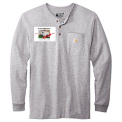 Unisex Carhartt Long Sleeve Henley Tee