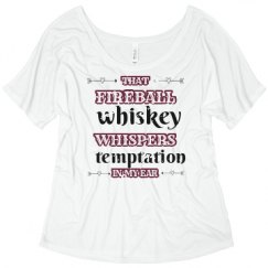 Ladies Flowy Slouchy Tee