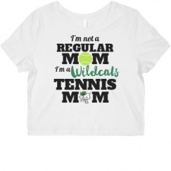 Ladies Slim Fit Crop Top Tee