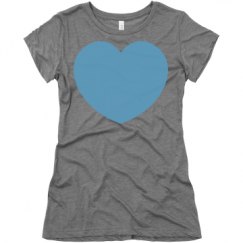 Ladies Slim Fit Super Soft Triblend Tee