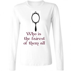 Ladies Relaxed Fit Basic Long Sleeve Tee