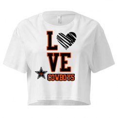 Ladies Festival Cali Crop Top Tee