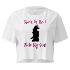 Ladies Festival Cali Crop Top Tee