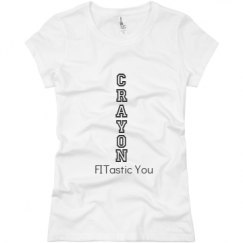Ladies Slim Fit Basic Promo Jersey Tee