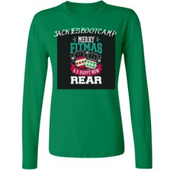 Ladies Relaxed Fit Basic Long Sleeve Tee