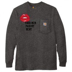 Unisex Carhartt Pocket Long Sleeve Tee