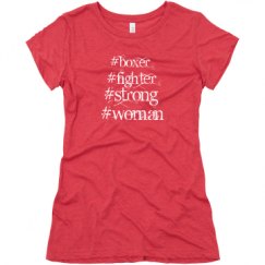 Ladies Slim Fit Super Soft Triblend Tee