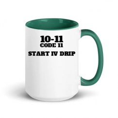 15oz Ceramic Mug with Color Inside