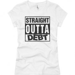 Ladies Slim Fit Basic Promo Jersey Tee