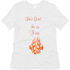 Ladies Relaxed Fit Super Soft Triblend Tee