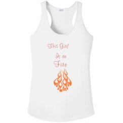 Ladies Athletic Performance Racerback Tank