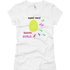 Ladies Slim Fit Basic Promo Jersey Tee