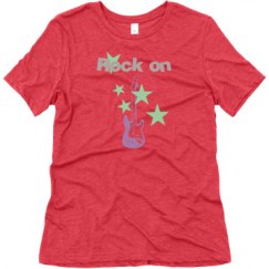 Ladies Relaxed Fit Super Soft Triblend Tee