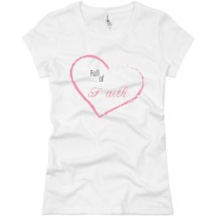 Ladies Slim Fit Basic Promo Jersey Tee
