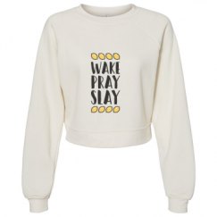 Women's Raglan Pullover Fleece