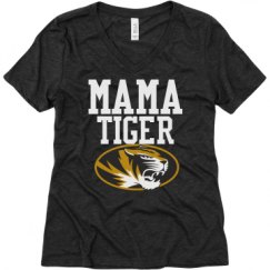 Ladies Relaxed Fit Super Soft Triblend V-Neck Tee
