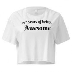 Ladies Festival Cali Crop Top Tee