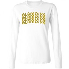 Ladies Relaxed Fit Basic Long Sleeve Tee