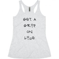 Ladies Slim Fit Super Soft Racerback Triblend Tank