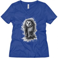 Ladies Relaxed Fit V-Neck Tee