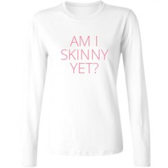 Ladies Relaxed Fit Basic Long Sleeve Tee