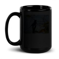 15oz Black Glossy Mug