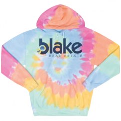 Unisex Tie-Dye Fleece Hoodie