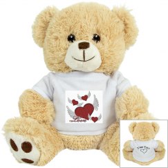 Love Hearts Small Teddy