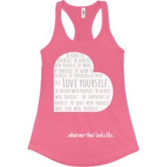 Ladies Slim Fit Racerback Tank Top