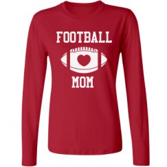 Ladies Relaxed Fit Basic Long Sleeve Tee