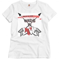 Wars in Love ladies red