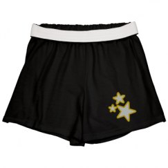 Slim Fit Cheer Shorts