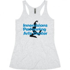 Ladies Slim Fit Super Soft Racerback Triblend Tank