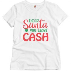 Santa Leave Cash