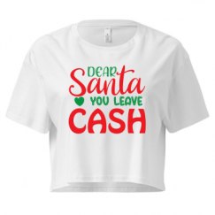 Ladies Festival Cali Crop Top Tee