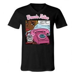 Unisex V-Neck Jersey Tee