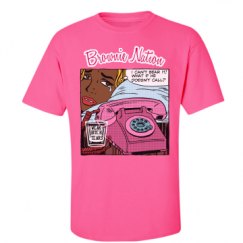 Unisex Ultra Cotton Safety Neon Crewneck Tee