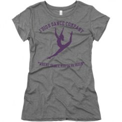 Ladies Slim Fit Super Soft Triblend Tee