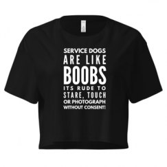 Ladies Festival Cali Crop Top Tee