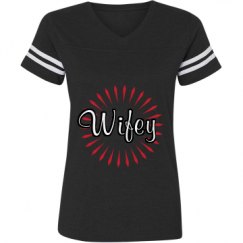 Ladies Relaxed Fit Vintage Sports Tee