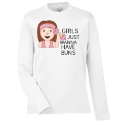 Youth Performance Long Sleeve Tee