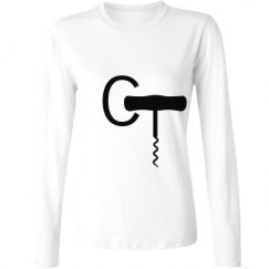 Ladies Relaxed Fit Basic Long Sleeve Tee